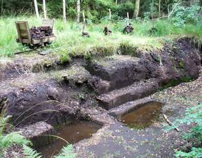Torfabbau, Quelle: wikipedia.de, Photo by Klaus Enslin