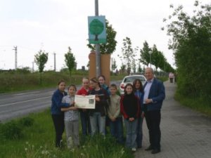 Alleen-Paten: Kinder der Öko-Gruppe Apis aus Angermünde; Quelle: BUND